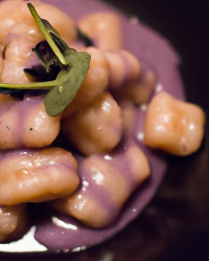 Elevate Dinner with Vibrant Purple Sweet Potato Gnocchi & Sage Butter