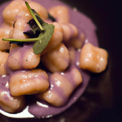 Elevate Dinner with Vibrant Purple Sweet Potato Gnocchi & Sage Butter