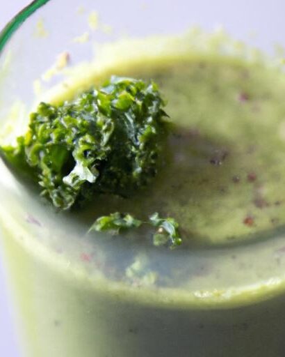 Energize Your Day with a Vibrant Green Apple Kale Smoothie