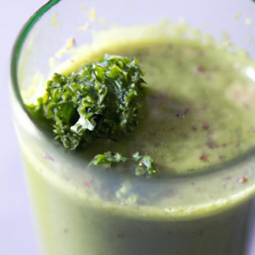 Energize Your Day with a Vibrant Green Apple Kale Smoothie