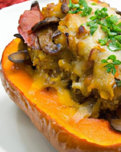 Savor the Season: Hearty Sausage-Stuffed Acorn Squash Delight