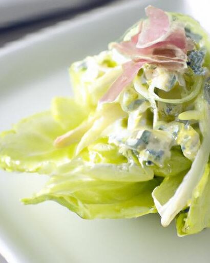 Crisp Endive Salad with Tangy Roquefort Delight