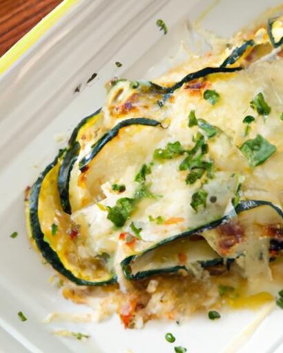 Zucchini Lasagna: A Delicious Twist on a Classic Dish