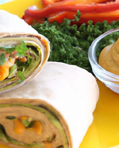 Bright & Flavorful: Roasted Red Pepper Hummus Wraps Guide