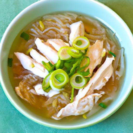 Healing Bowls: Ginger Chicken Noodle Soup with Veggies