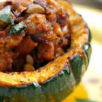 Hearty Stuffed Acorn Squash with Savory Sausage Twist