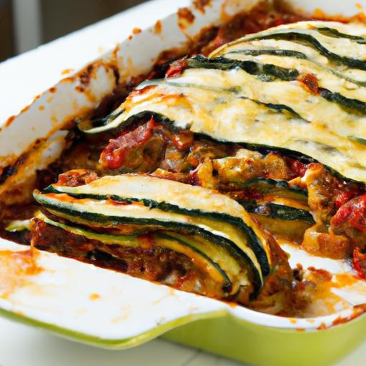 Layered Delight: How to Make Vegetarian Zucchini Lasagna