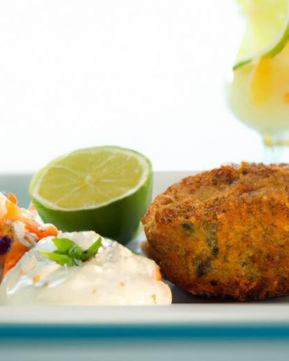 Delicious Crab Cakes with Zesty Sauce: A Step-by-Step Guide