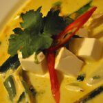 Savor the Flavors: Thai Green Curry with Silky Tofu Twist