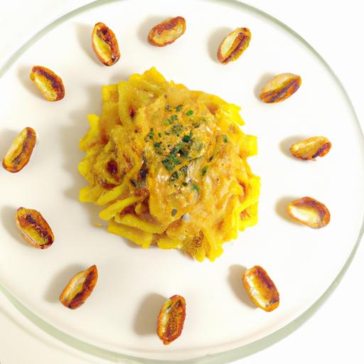 Uni pasta Delight: Creamy⁣ Garlic Butter Sea Urchin Treat