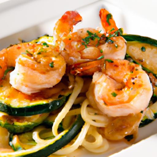 Garlic Butter Shrimp with Zoodles: A Low-Carb Delight