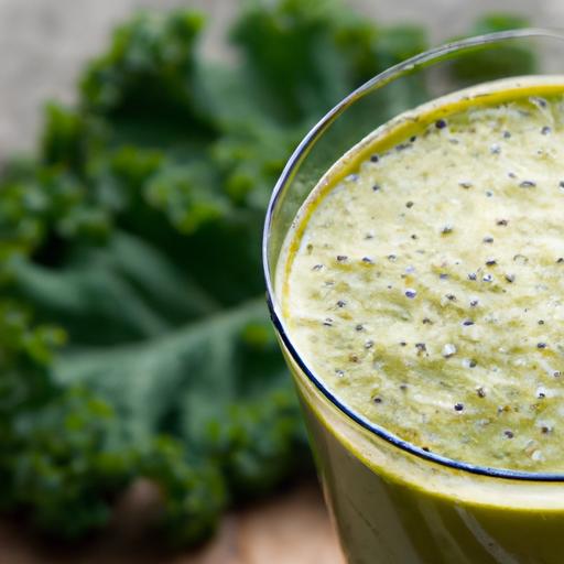 Energize Your Day: The Green Apple & Kale Smoothie Boost