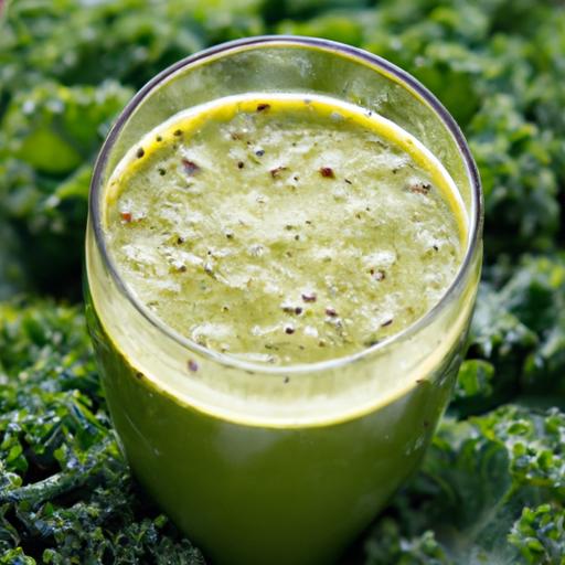 Energize Your Day with a Vibrant Green apple Kale Smoothie