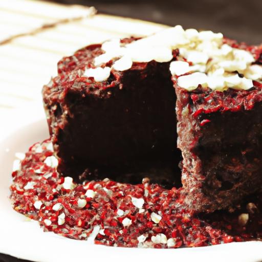 Decadent Quinoa Chocolate cake: A Healthy Indulgence Delight