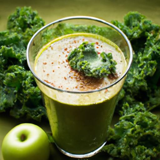 Energize Your Day: The Power of Green Apple & Kale Smoothie