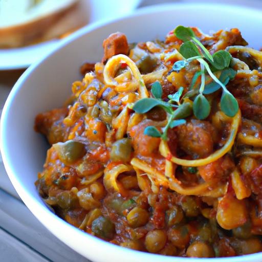 Hearty Vegan lentil Bolognese: A Plant-Powered Classic