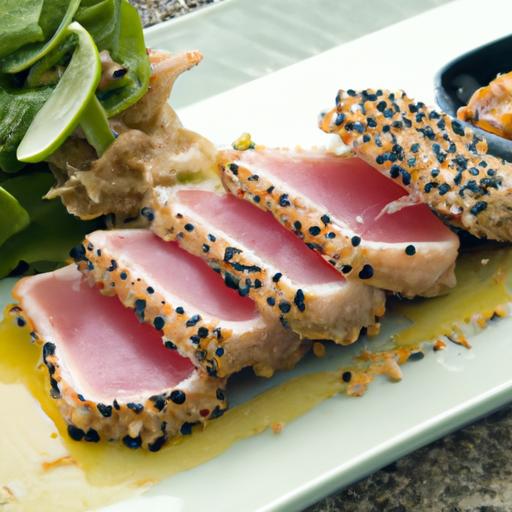 Savor Seared Tuna: Sesame-Seed Crust Meets Tender Bok Choy