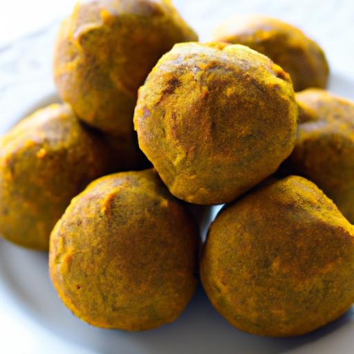 Golden turmeric Energy Balls: Boost Wellness with Every bite