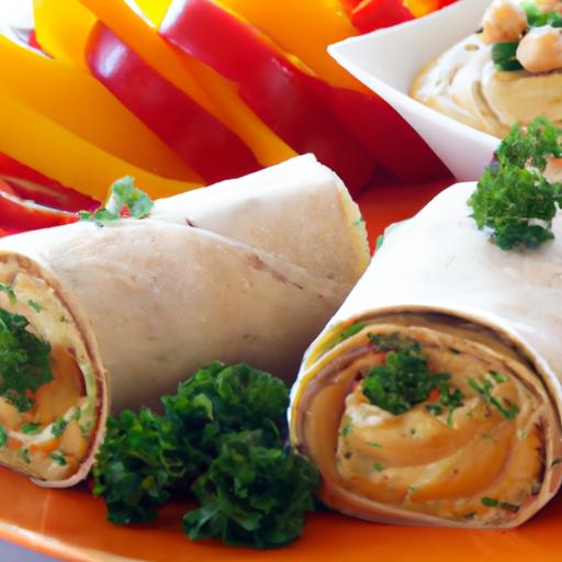 Bright & Flavorful: Roasted Red Pepper Hummus Wraps Guide