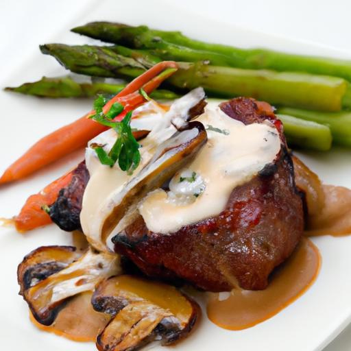 Savor Elegance: Filet Mignon with Rich Mushroom Sauce