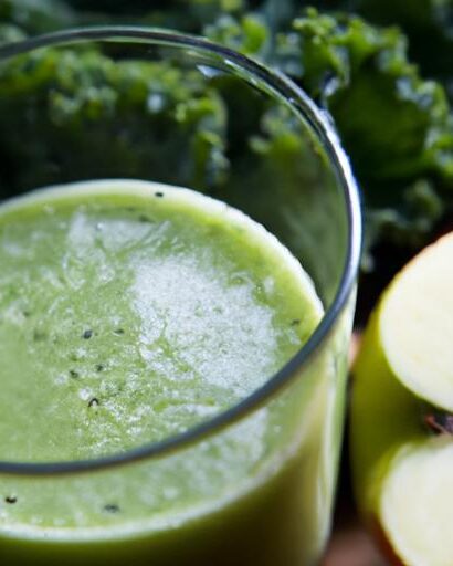 Energize Your Day: The Power of Green Apple & Kale Smoothies