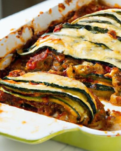 Layered Delight: How to Make Vegetarian Zucchini Lasagna