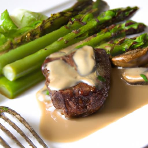 Savor⁢ Elegance: ⁢Filet mignon⁣ with Rich Mushroom Sauce