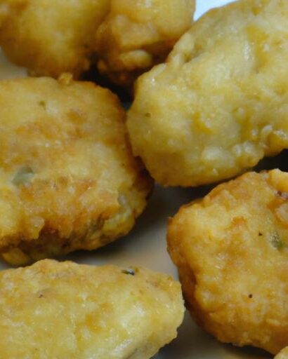 Crispy Homemade Chicken Nuggets Made with Ground Chicken