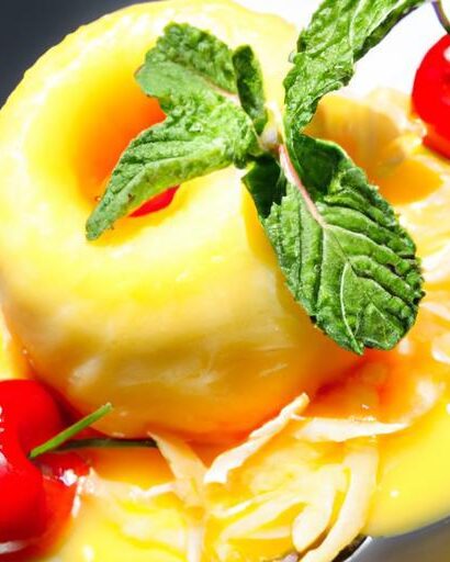 Tropical Twist: Mango Sorbet Meets Nutrient-Packed Goji Berries