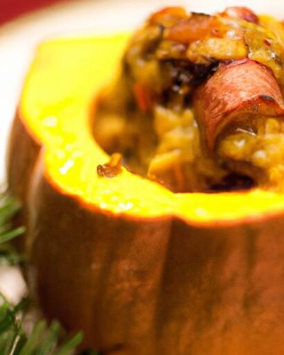 Savory Sausage-Stuffed Acorn Squash: A Cozy Fall Feast
