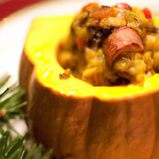Savory Sausage-Stuffed Acorn Squash: A Cozy Fall Feast