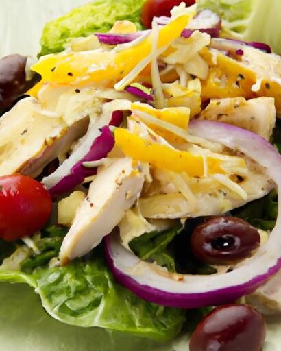 Zesty Santa Fe Chicken Salad: A Flavorful Fiesta in Every Bite