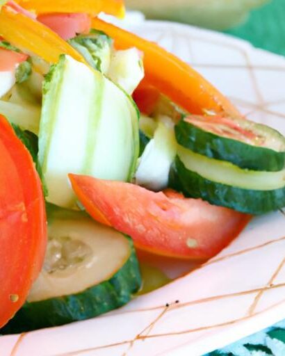 Crisp & Refreshing: The Perfect Cucumber Tomato Salad Guide