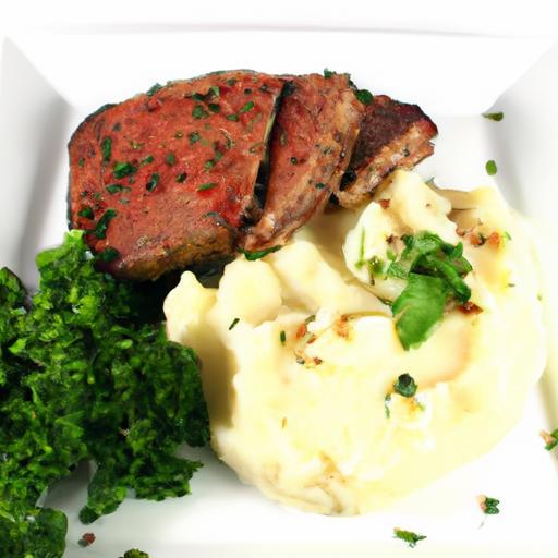 Savor Garlic Butter Steak Bites with Cheesy Smashed Potatoes