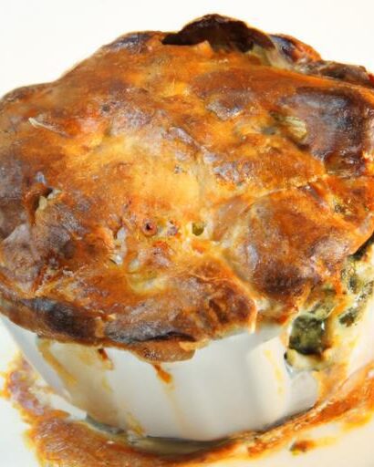 Elevate Your Meal: Spinach Soufflé with Gruyere Magic