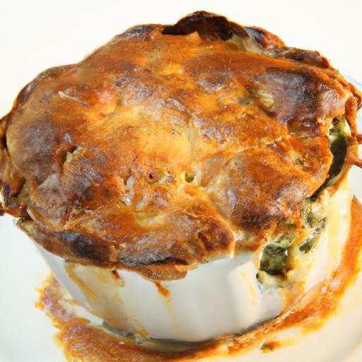 Elevate Your Meal: Spinach Soufflé with Gruyere Magic
