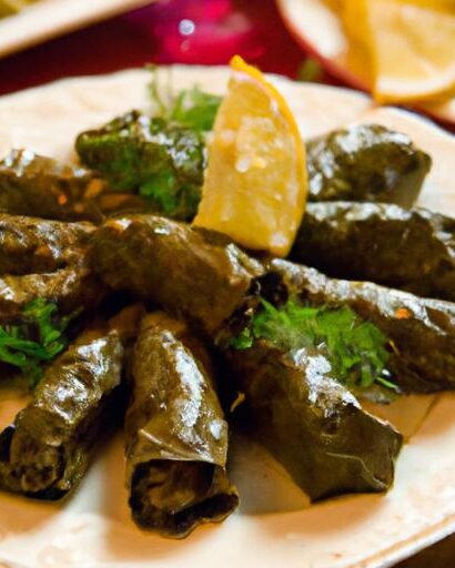 Wrapped in Tradition: The Art of Stuffed Grape Leaves