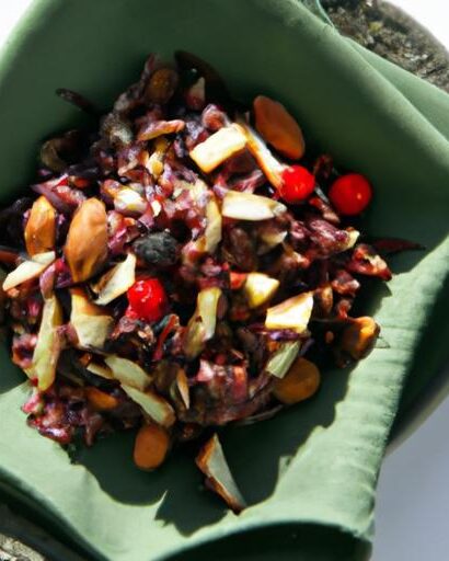 Wild Rice & Cranberry Salad: A Nutritious Holiday Twist