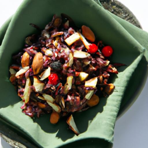 Wild Rice & Cranberry Salad: A Nutritious Holiday Twist