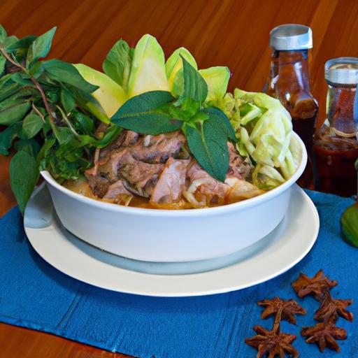 Pho Delight: Savory Oxtail Meets Aromatic Star Anise
