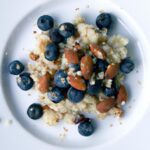 Energize Mornings: Quinoa Porridge with Almonds & Blueberries