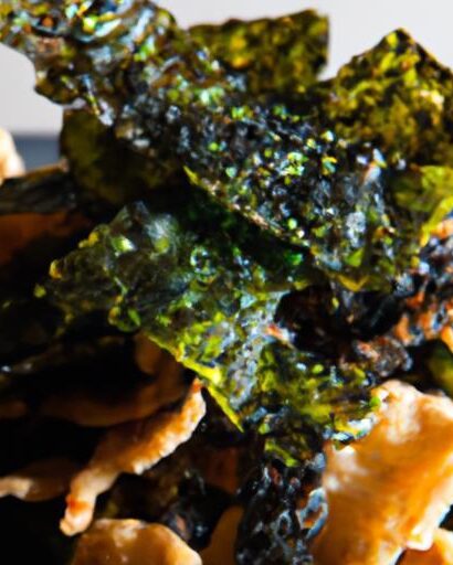 Crispy Tempura Seaweed Chips: A Savory Snack Delight