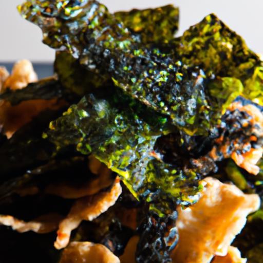 Crispy Tempura Seaweed Chips: A Savory Snack Delight