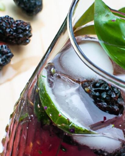 Refreshing Blackberry Basil Sparkling Water: A Flavorful Twist