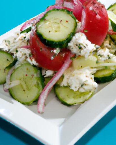 Crisp & Fresh: Unlocking the Secrets of Cucumber Greek Salad