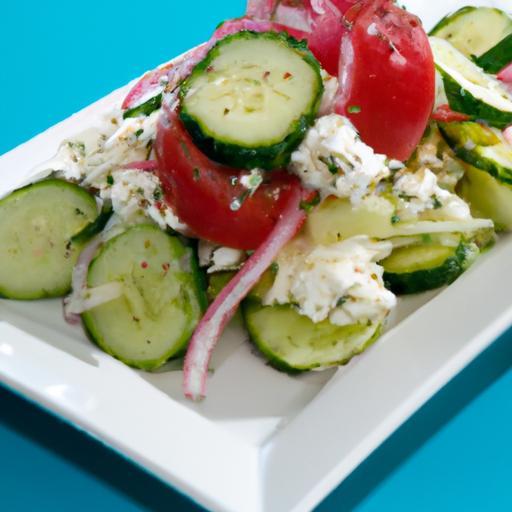 Crisp & Fresh: Unlocking the Secrets of Cucumber Greek Salad
