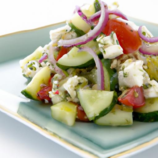 Crisp & Fresh: Unlocking the Secrets of Cucumber Greek Salad