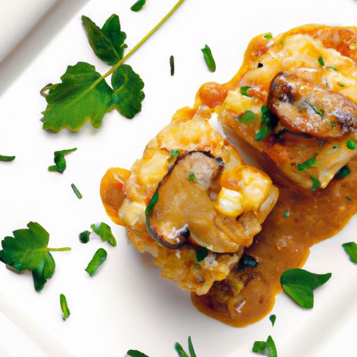 Savory Ruffle Mushroom Risotto Bites: A Flavorful delight