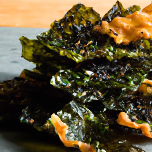 Crispy Tempura Seaweed Chips: A Savory Snack Delight
