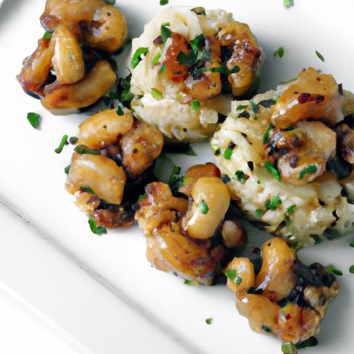 Savory Ruffle Mushroom Risotto Bites: A Gourmet Delight
